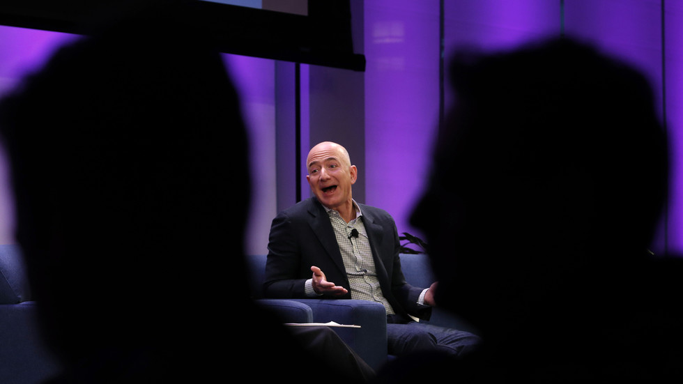 Amazon's Jeff Bezos breaks his own wealth record _ US unemployment reaches nearly 50 MILLION