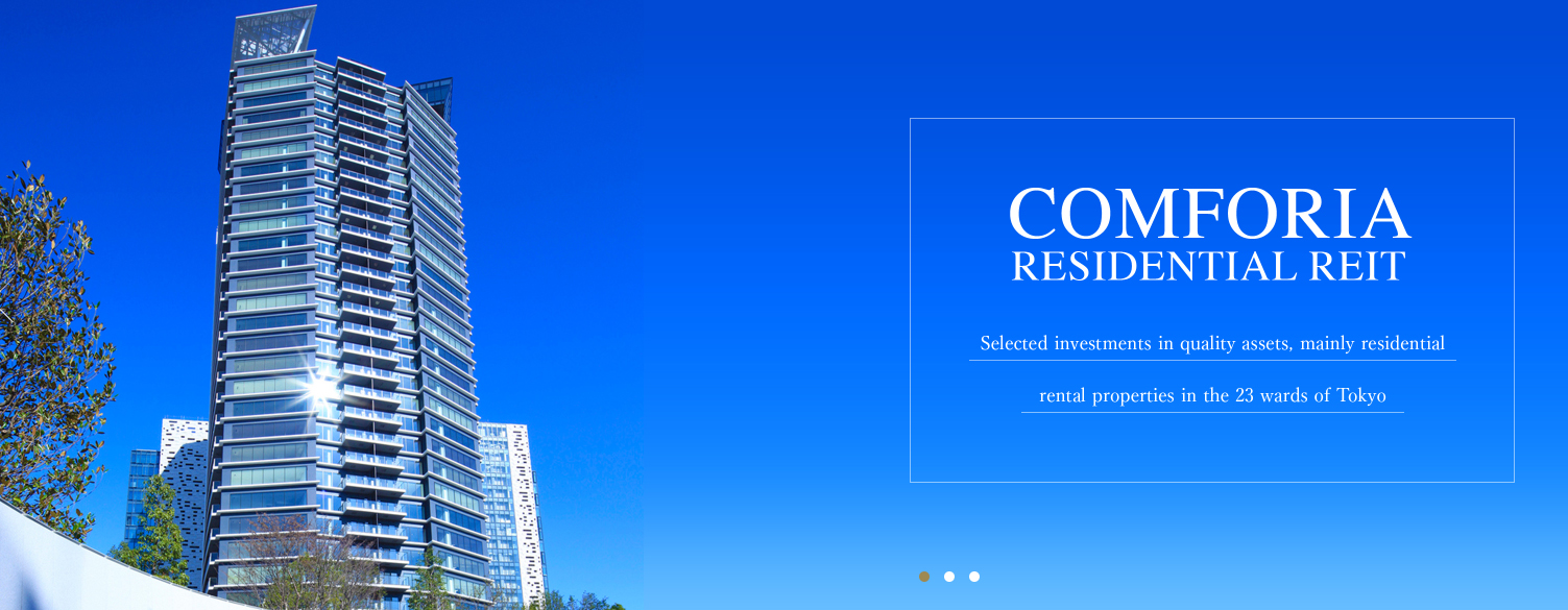 Comforia Residential Reit Inc. Investment in Residential Properties